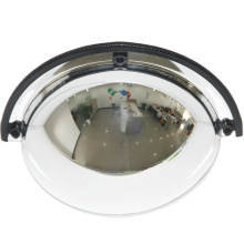 China Suppliers Road Safety Full View 180 Degree Dome Mirror, Low Price Traffic Safety Products Acrylic Indoor Convex Mirror